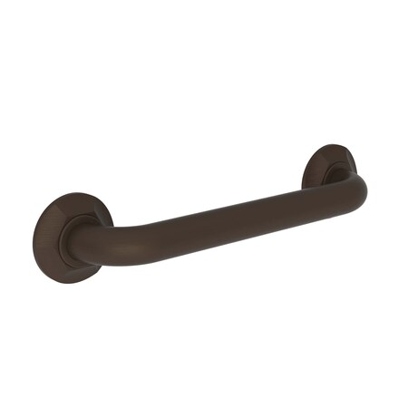Newport Brass 15" L, Two Post, Solid Brass, 12" Grab Bar in Weathered Copper (Living) 1200-3912/08W